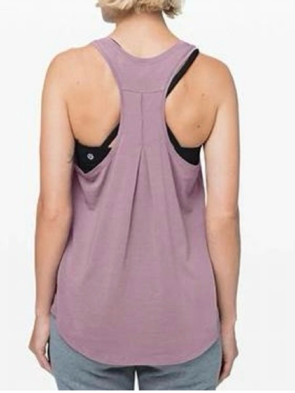 lululemon athletica Mauve Racerback Tank Top size 6 - Picture 1 of 5